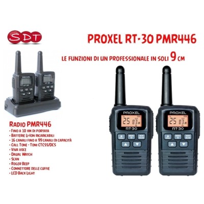 R/T PROXEL RT-30 PMR446 (1 coppia)