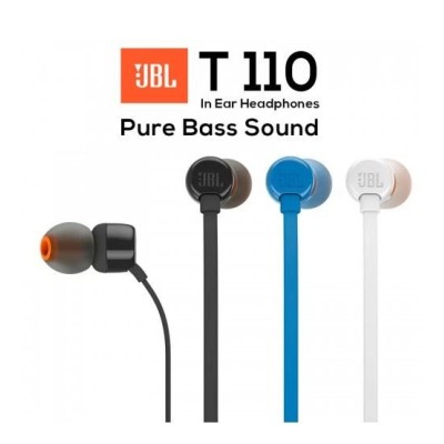 AURICOLARE JBL T110 IN EAR STEREO +MICROFONO