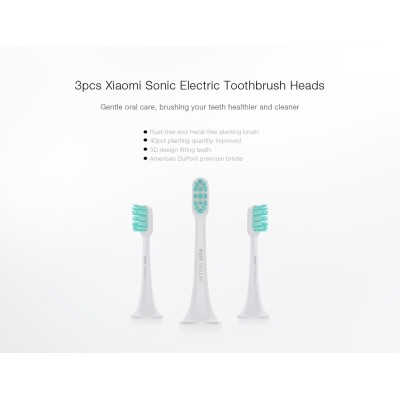 XIAOMI Mi Electric Toothbrush Head  (3-pack)