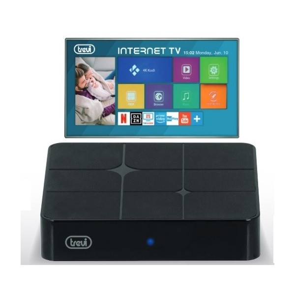 TREVI IP 360 S8 Smart TV Internet Box 16GB ANDROID 4K