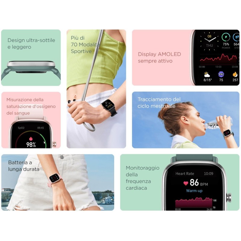 AMAZFIT GTS2 mini A2018 5ATM SMARTWATCH Android iOS