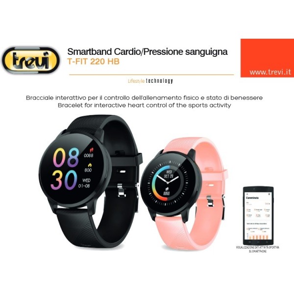 TREVI T-FIT 220 Smart FITNESS BAND IP67